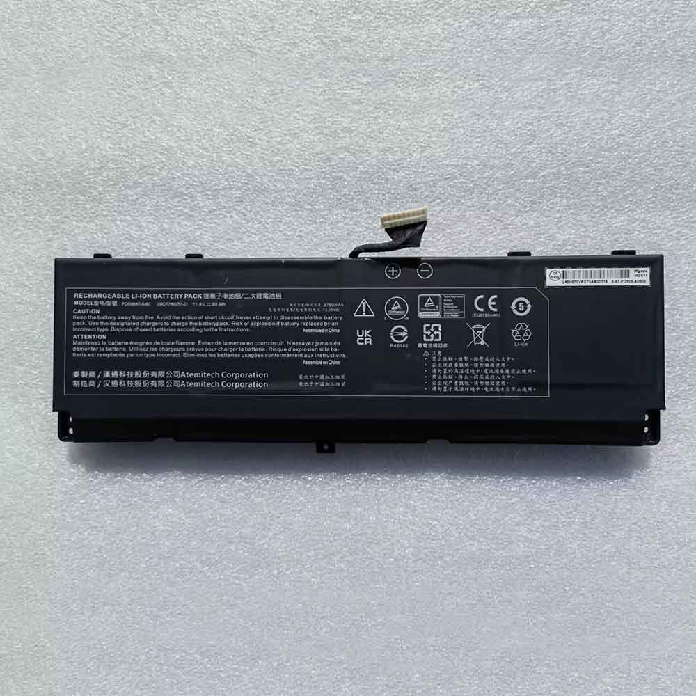 Batería para CLEVO PD50BAT-6-80